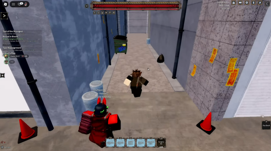 Fox Devil Contract Location in Devil Hunter