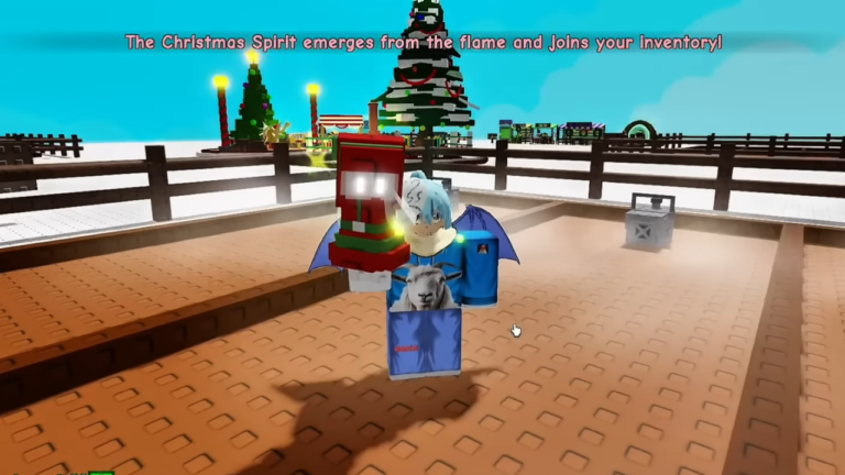 Christmas Spirit Pet in Grow a Garden