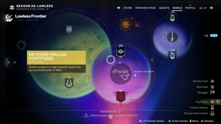 Destiny 2: How To Use Hellas Fortitude Keycard How to use Hellas Fortitude Keycard in Destiny 2